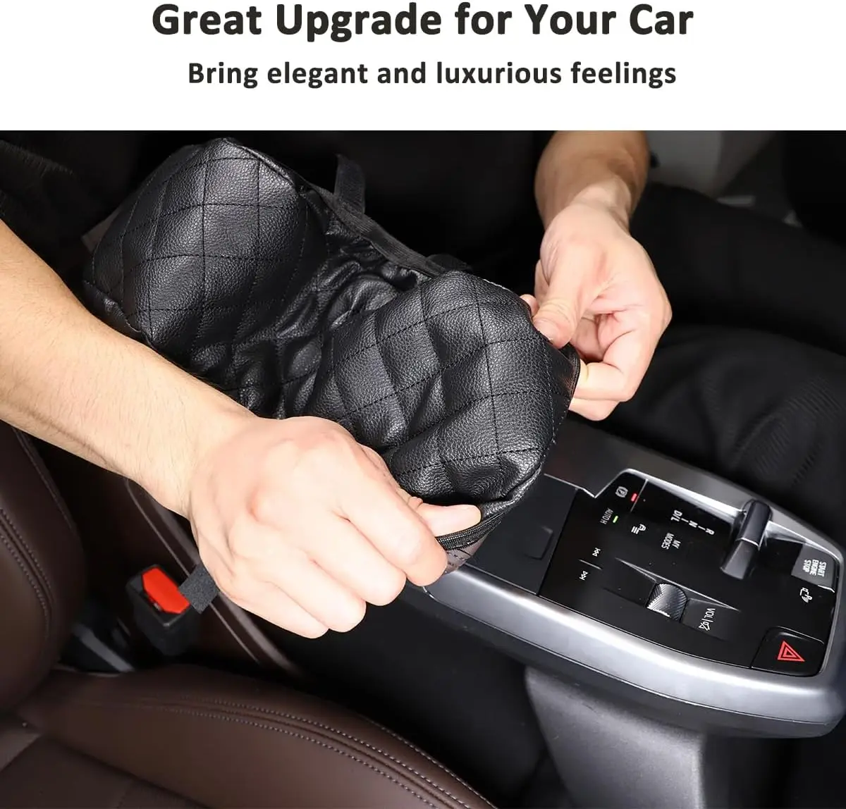 

Central Armrest Cover Protection Elbow Support Pad For BMW IX1 U11 2016-2026 Storage Box Protective Cover Interior Decoration