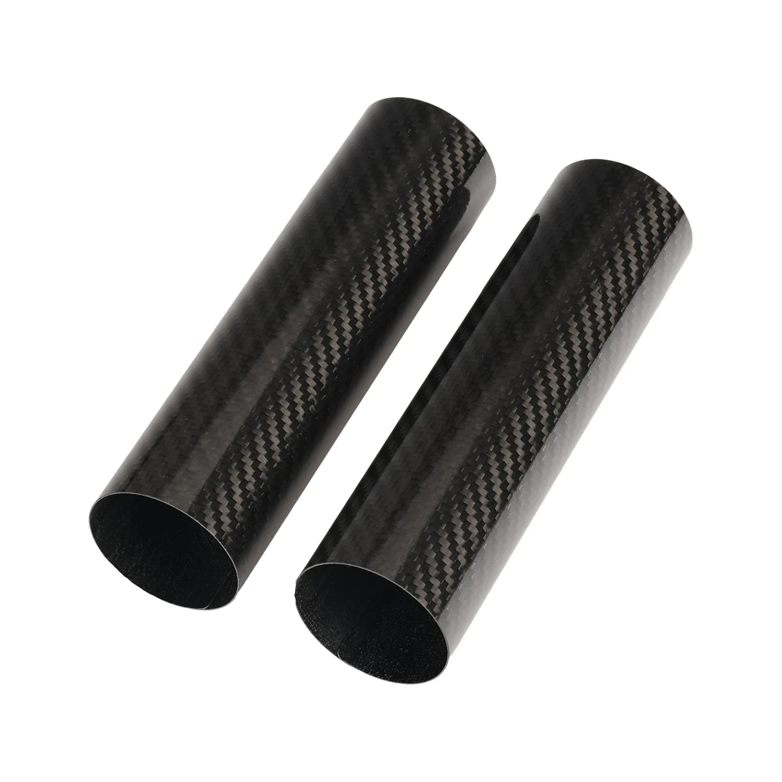 160mm 178mm 202mm 225mm 248mm fibra de carbono protector de horquilla delantera cubierta envolvente Motocross para Honda Yamaha
