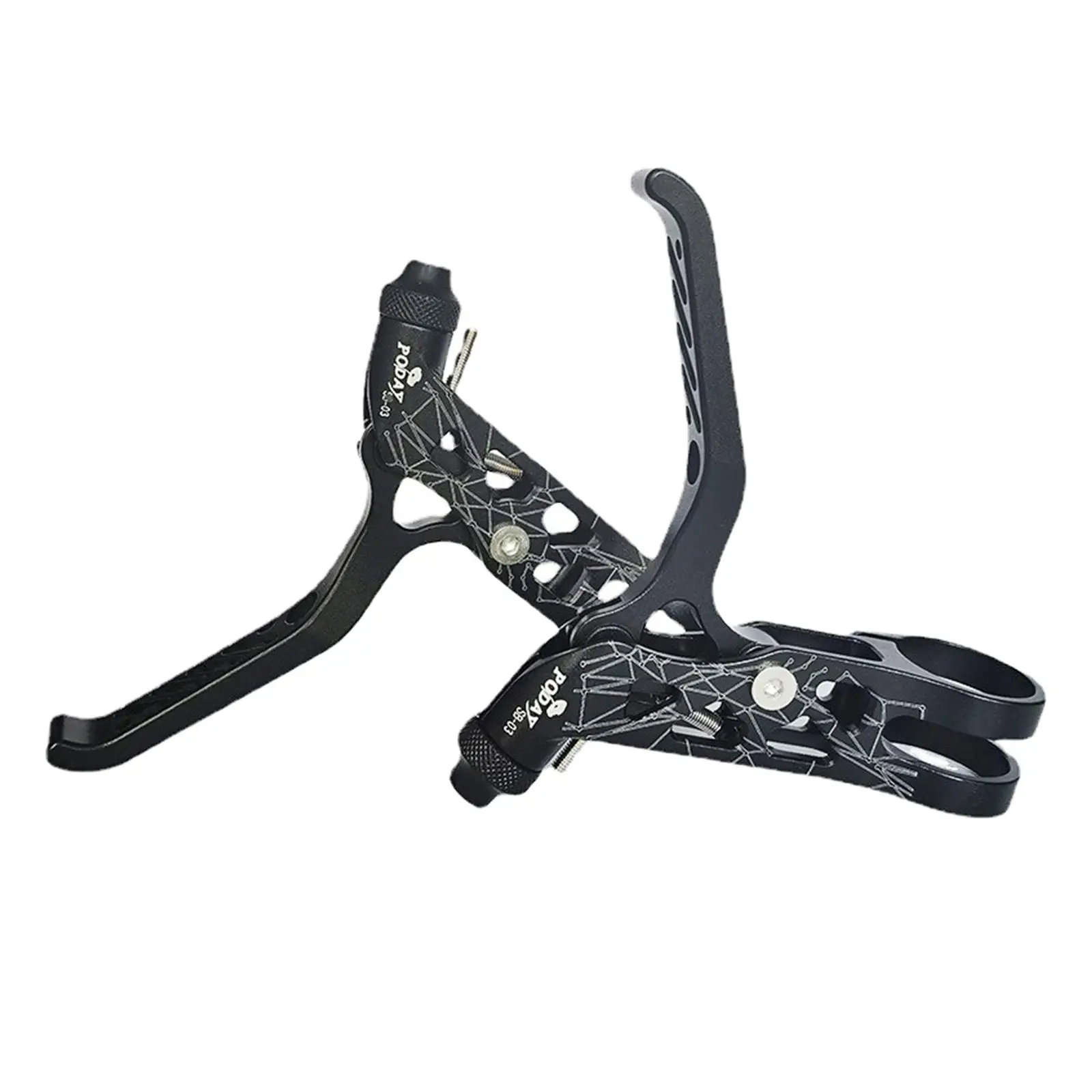 

Universal Bike Brake Levers 2.2cm Aluminum Handle Set Disc Brake Hand Grips for Road MTB Bicycle Accessories