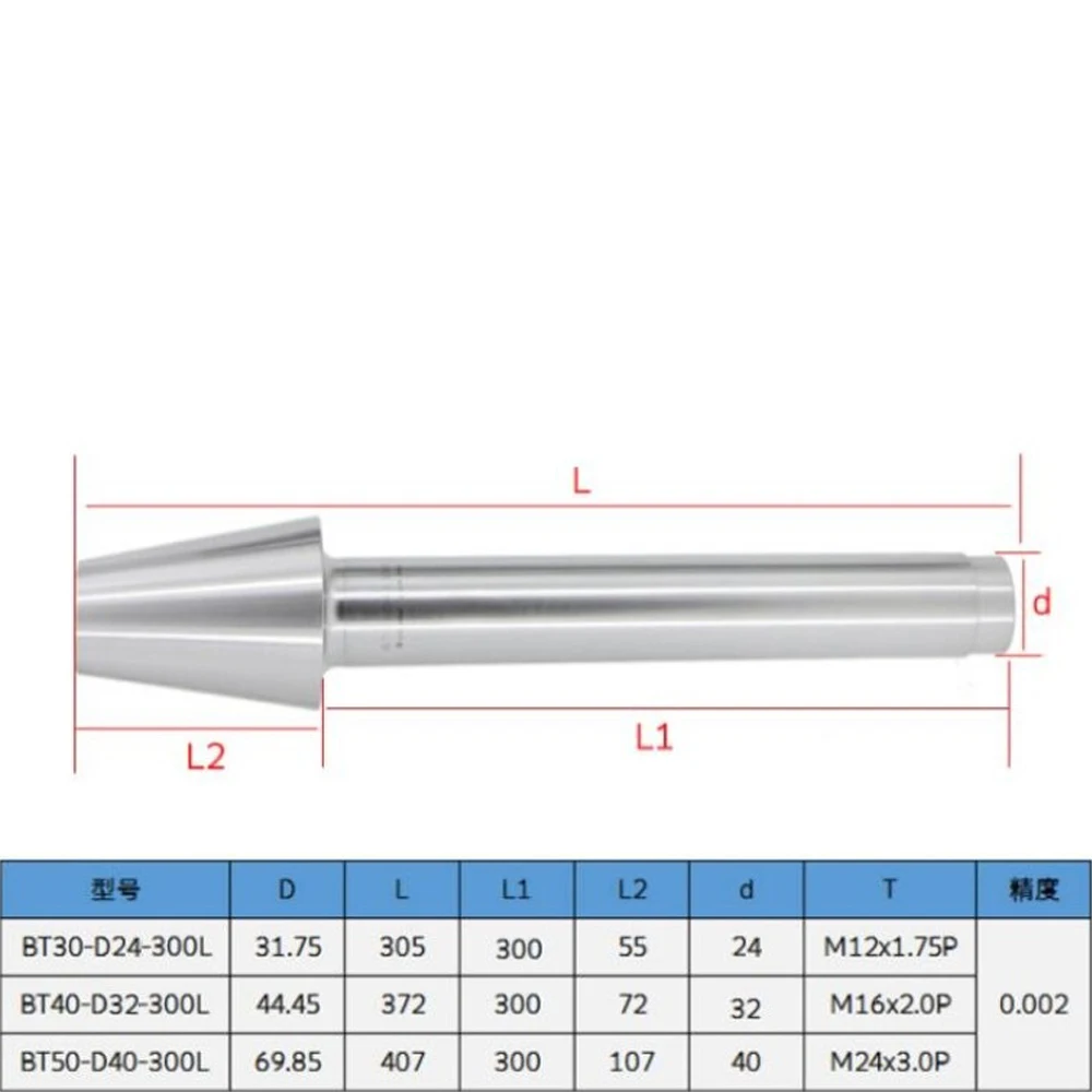 BT Inspection Rod BT30 BT40 BT50 Toolholder Lathe Tool Milling Attachment for Lathe inspection rod machine tool inspection rod