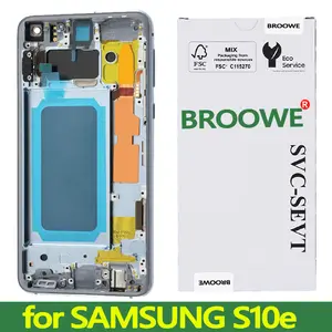Bilashmart Top notch quality 5.8'' Dynamic AMOLED Replacement Samsung Galaxy S10e G970FU G970F G970U Display LCD Touch Screen