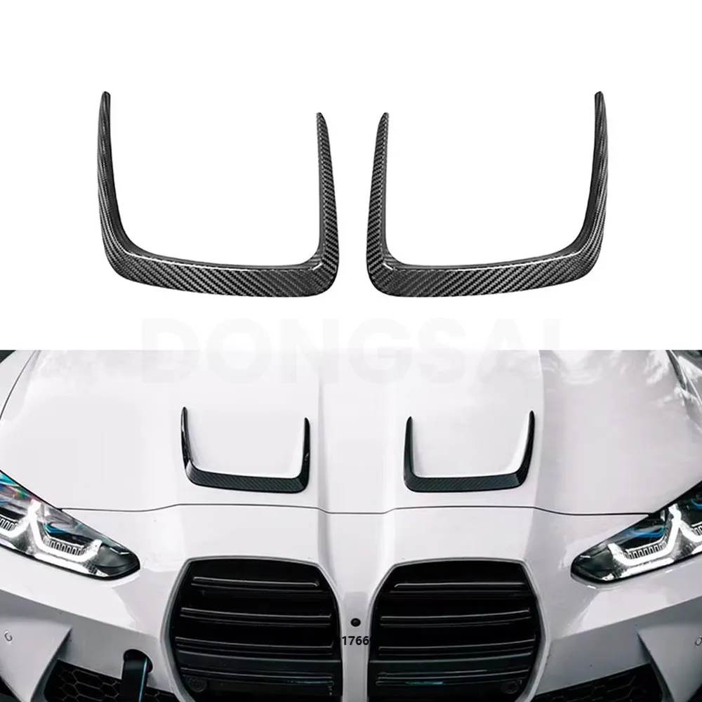 

SQ Style Carbon Engine Cover Hood Air Vents Side Fenders Trim forBMW M3 G80 M4 G82 G83 Competition