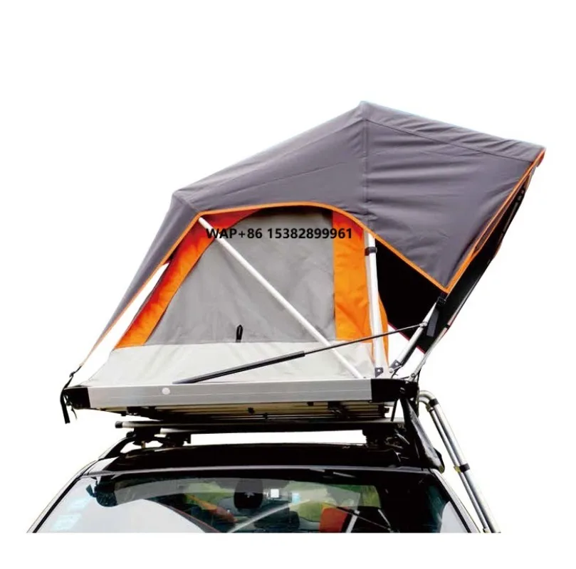 2 Car Soft Small Slim 4x4 Roof Top Tent Ladder Aluminum Hard Shell Camping Truck Hardtop Ikamper Alu Cab Roof Top Tent