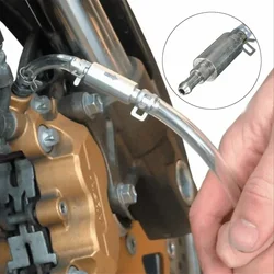 45cm Brake Bleeder Bleeding Tool Kit Motorcycle Fuel Pipe Motorcycle Tool Hydraulic Brake Vent Tool One-way Valve Suction Pipe