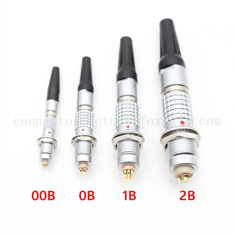 1 Set 5 Set FGG EGG 00B 0B 1B 2B Push Pull Self-locking Connectors Male Plug Female Sockets 2 3 4 5 6 7 8 9 10 12 14 16 Pin