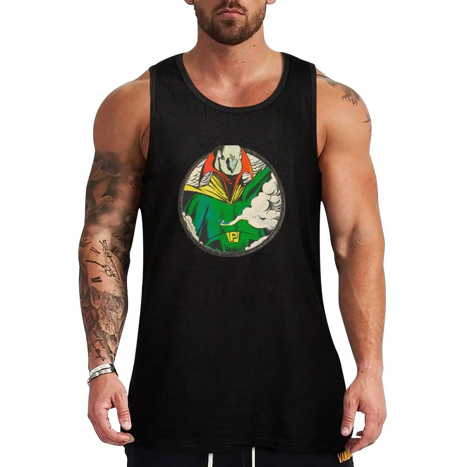 

The Pigeon Tank Top summer Men's tops T-shirts men T-shirt men