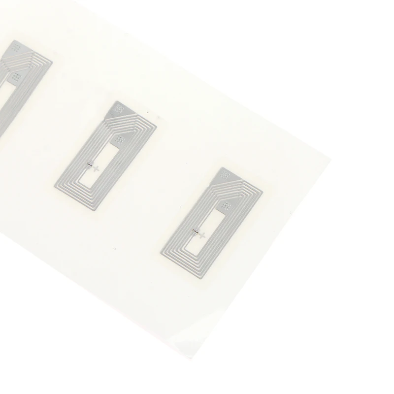 Incrustation de support d\'autocollant de puce NDavid Ntag213, étiquette d\'étiquette RFID 13.56, étiquette électronique anti-contrefaçon, 11x21mm,