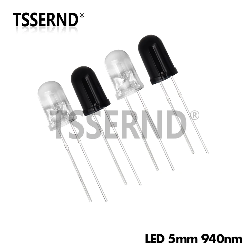 10pairs 3mm 5mm 940nm LED Infrared Emitter and IR Receiver Diode Diodes 301A for arduino