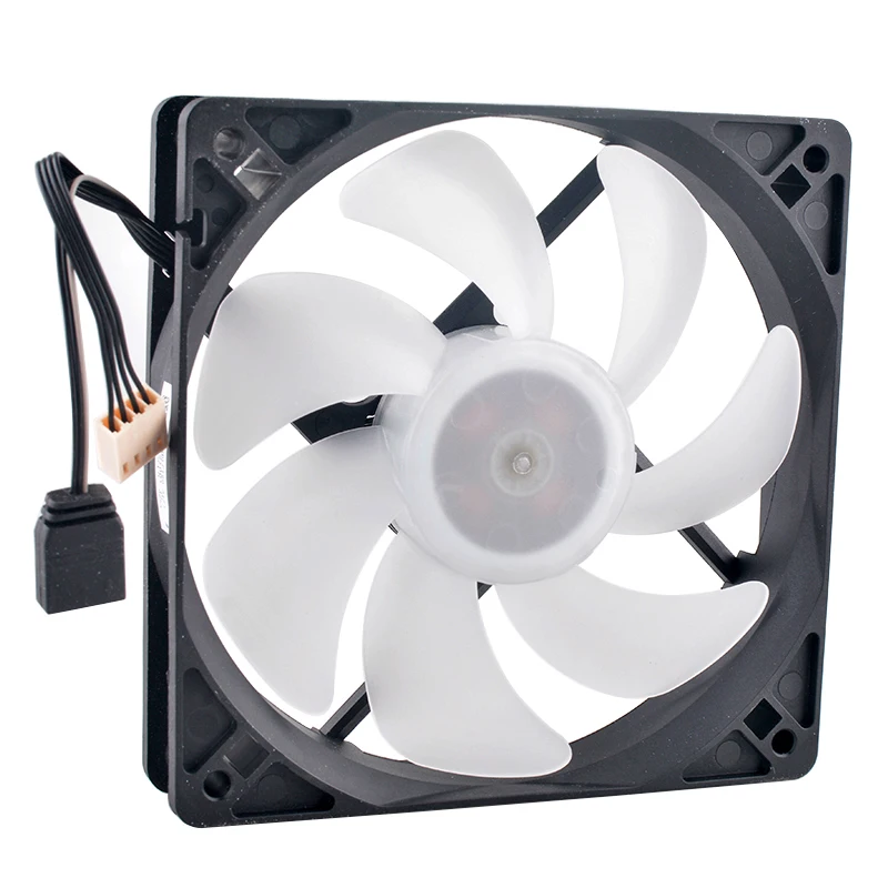 PLA12025S12HH-LV 120mm ARGB Axial Cooling Fan,120x120x25mm DC12V 0.50A 4-Pin Fan for 16ultra Water-Cooled Machine