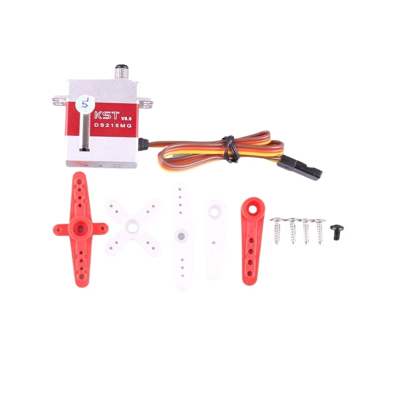 

KST DS215MG V8.0 Digital HV Servo Full Metal Coreless 6.0-8.4V for Helicopter Cyclic (Ultra-Precise, Waterproof)