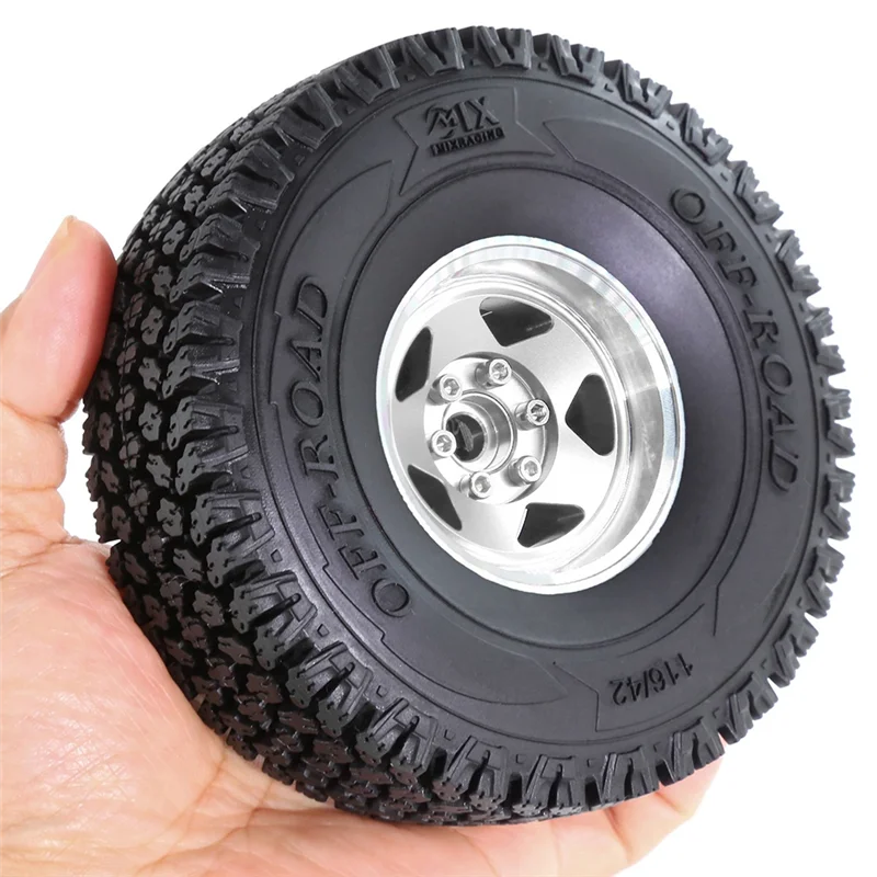 

AS96-4PCS 116Mm Off Road Buggy-Tires Wheel 12Mm Hex Hubs For 1/10 RC Racing Car 4WD Nitro HPI/HSP/BAZOOKA/CAMPER/Kyosho