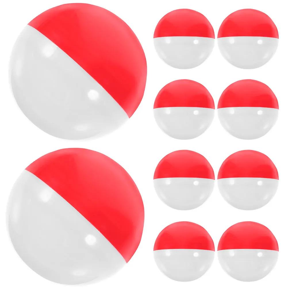

25pcs Red White Lucky 50mm Empty Fillable Balls Toy Machine Party Gifts Candy Containers Plastic Storage Boxes Round