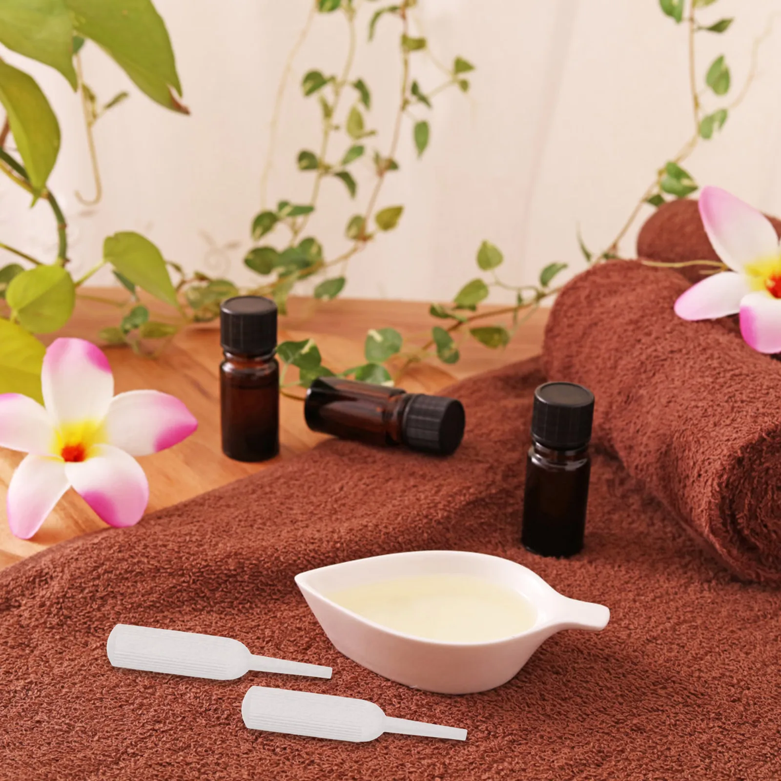 50pcs Dropper Mini Plastic Pipettes Precise Control Portable Travel Oil Dispenser Packaging Material Tiny Sample