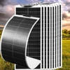 1000W 태양 전지판 태양 전지 500W 태양 전지판 태양 전지 충전기 400W 200W 100W 유연한 태양 전지판 16.5V 고효율 태양 광 모듈 DIY 키트 생성 자동차 홈 캠핑 BOGUANG Solar Panel Solar Cell 1