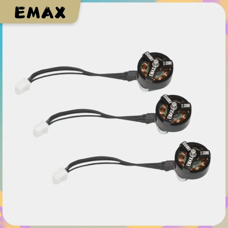 

EMAX 2025 New Tinyhawk III Spare Parts -0802II 15000KV Motor 0802II-A For FPV Racing Drone RC Airplane Quadcopter