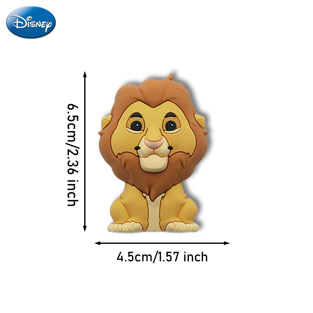 The Lion King Fridge Magnets Disney Mufasa Refrigerator Magnets 1PC Fridge Sticker Desktop Decoration Cartoon Creative Design