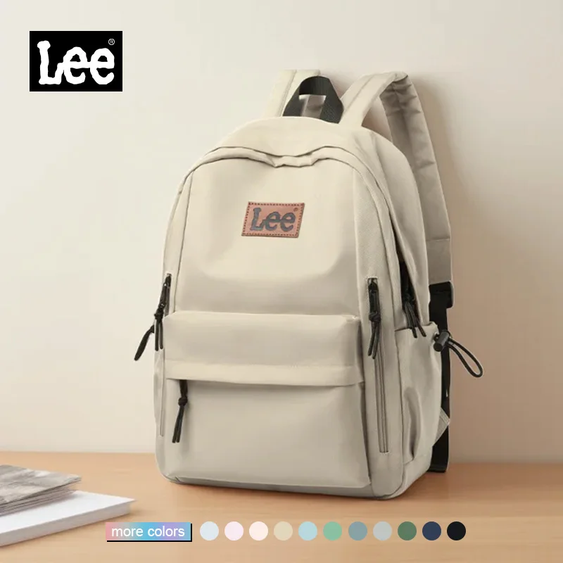LEE Lightweight 16 Inch Laptop Backpack Women Man Oxford Middle High School Bag Large Capacity Teenage College Student Schoolbag