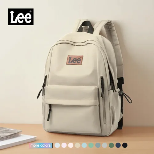 LEE-mochila ligera para ordenador portátil de 16 pulgadas, bolso de escuela secundaria Oxford para hombre y mujer, mochila escolar para estudiantes universitarios y adolescentes de gran capacidad