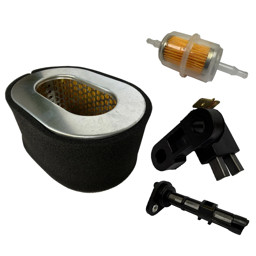 4Pcs Plastic Air Filter Kit Oil Air And Fuel Filters Replacement For Hyundai DHY8000SELR DHY8000SELR-T Engine Garden Tool Parts