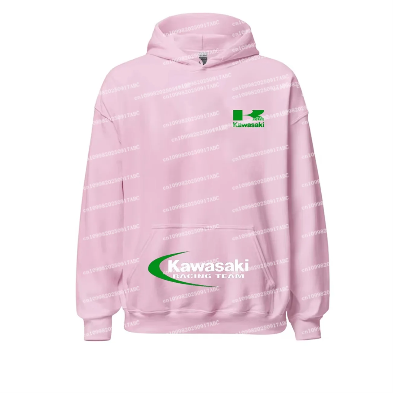 (كاواساكي) الربيع والخريف كاواساكي دراجة نارية شعار الرجال هوديي Y2K موضة ملابس رياضية رجالية ملابس رياضية الشارع المرأة هوديي #5