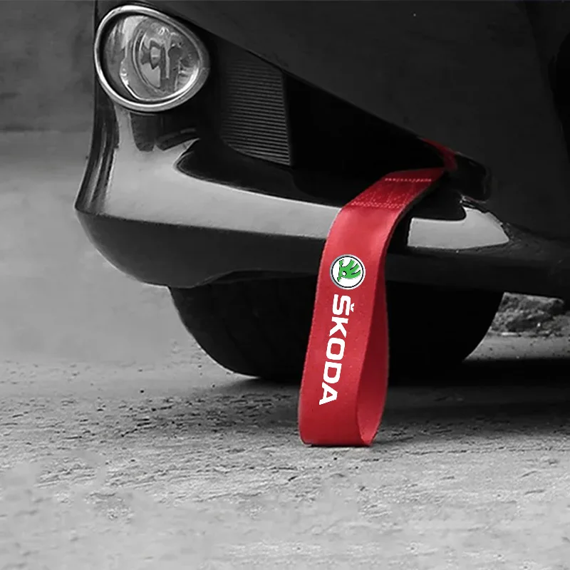 

Трос для буксировки автомобиля, буксировочные крюки, веревки для прицепа, крюки для Skoda Octavia MK2 MK1 2 A7 A8 Fabia Karoq Superb Rapid Kamiq Scala KaroK