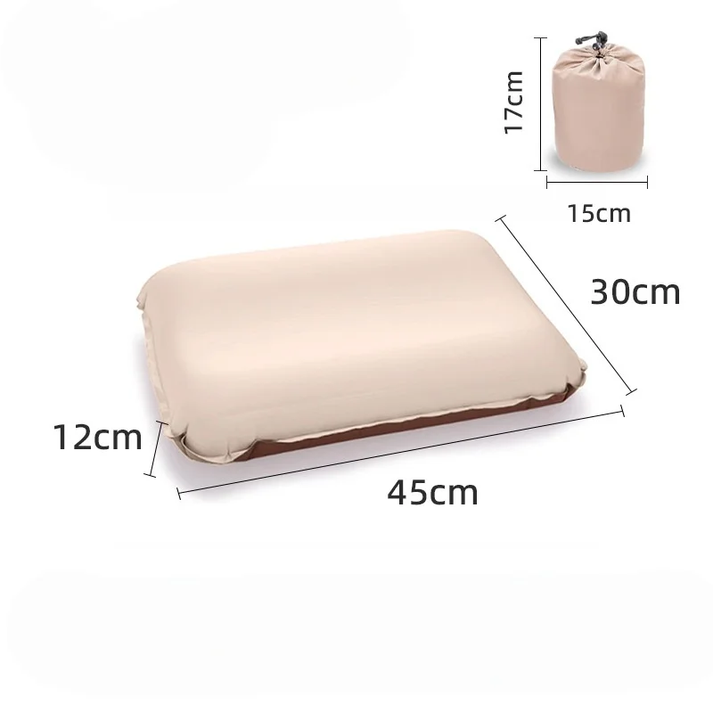

Ultimate Self-Inflating Pillow: Luxury 3D Cheese Structure Memory Foam - Portable Outdoor Support Holiday Gift!