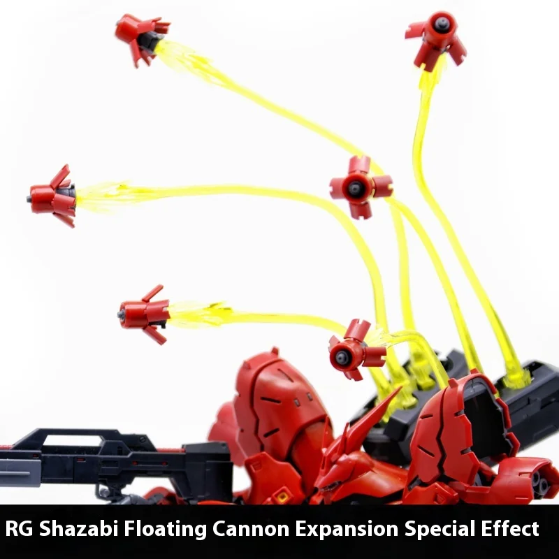Universal Funnel Combat Effect Expansion Kit for EW MG 1/100 Sazabi , RE/100 Nightingale & RG 1/144 Sazabi Accessories