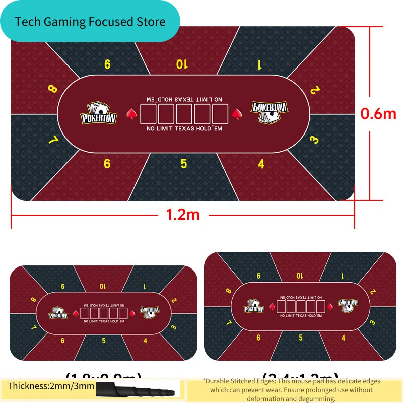 

Большой XXL коврик для покера Texas Hold'em из резины, нескользящий, водонепроницаемый, портативный, для мыши, клавиатуры, офисного стола, игровой коврик для игроков