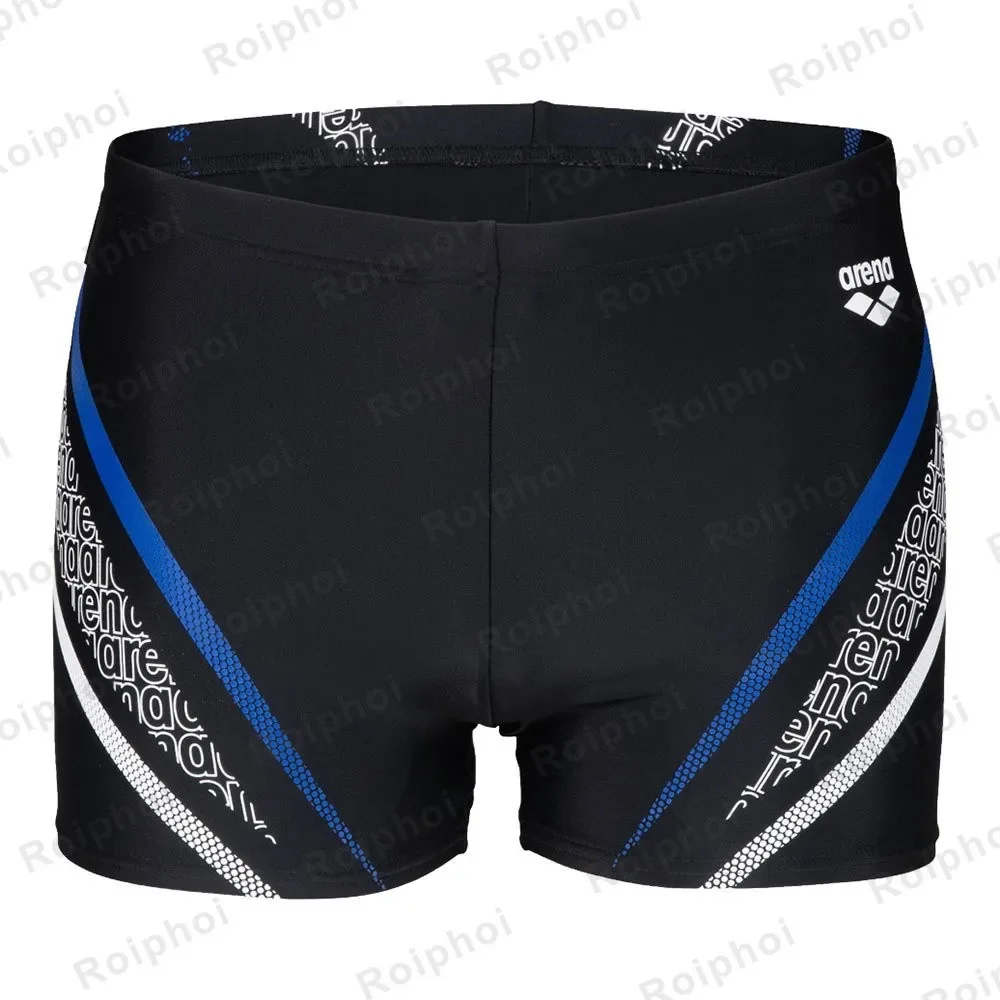 Summer Quick-dry Swimming Trunks Shorts Men Swimsuit Beach Pants Print Bathing Suit Plus Size 2023