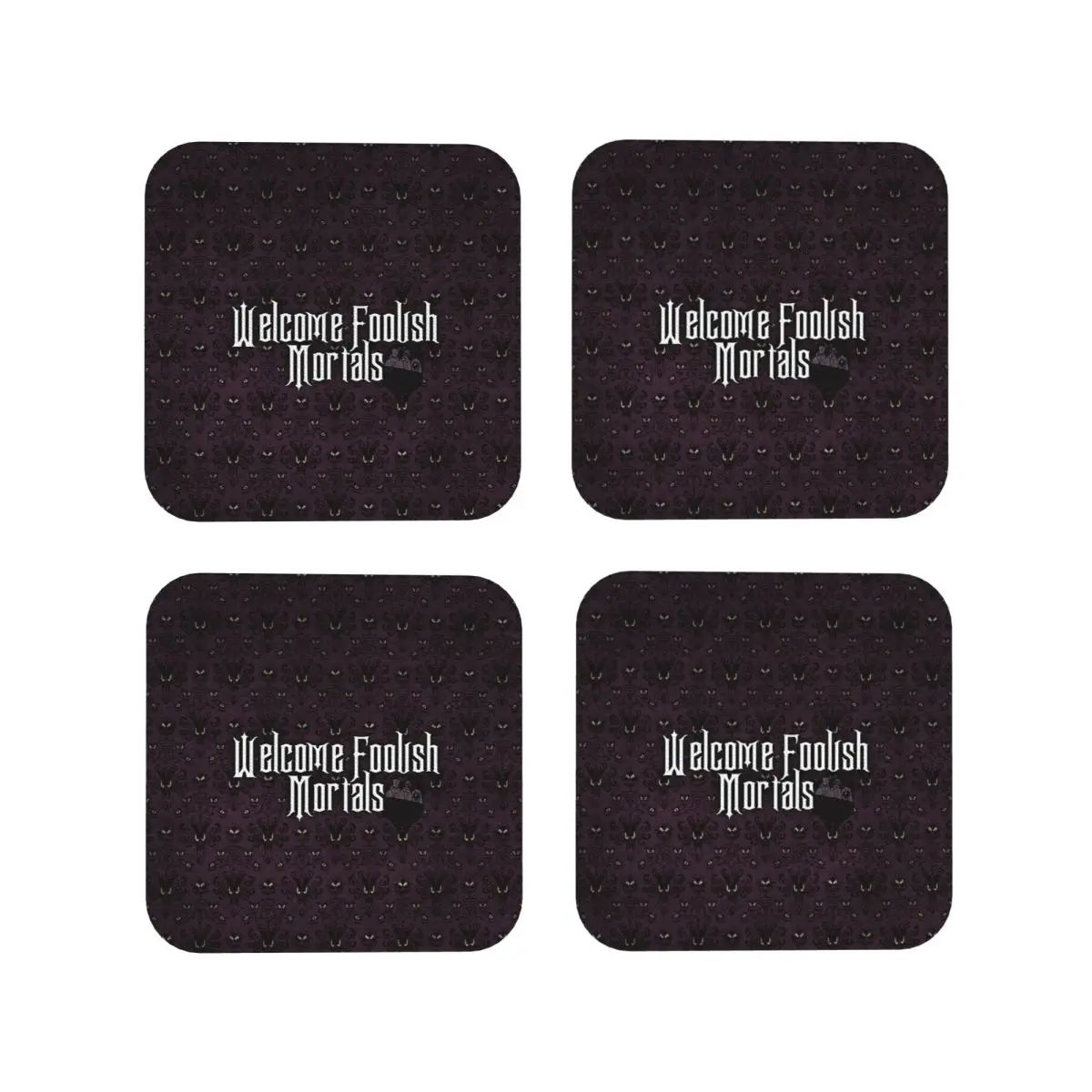 

Добро пожаловать, моменты, подставки, кухонные салфетки, изоляционные коврики для чашек, кофейные коврики для декора, домашняя посуда, подушечки, набор из 4 шт.