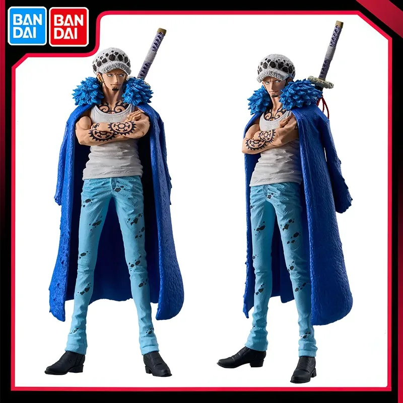 

Bandai Original Banpresto Anime One Piece KOA Trafalgar Law Wanno Country 23cm PVC Action Figures Collection Model Toy Kids Gift