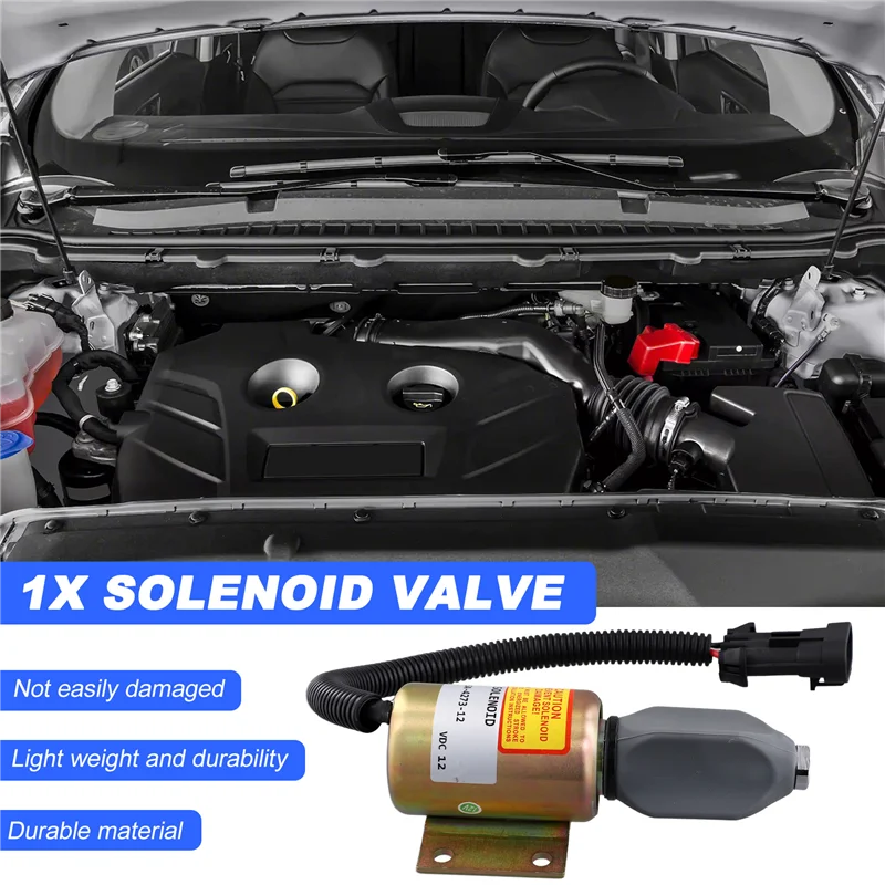 

Прочный соленоид отключения топлива-12 В F3HZ-9A594-A SA-4273-12 для двигателя Ford 7,8 л, электромагнитный клапан тяжелого грузовика