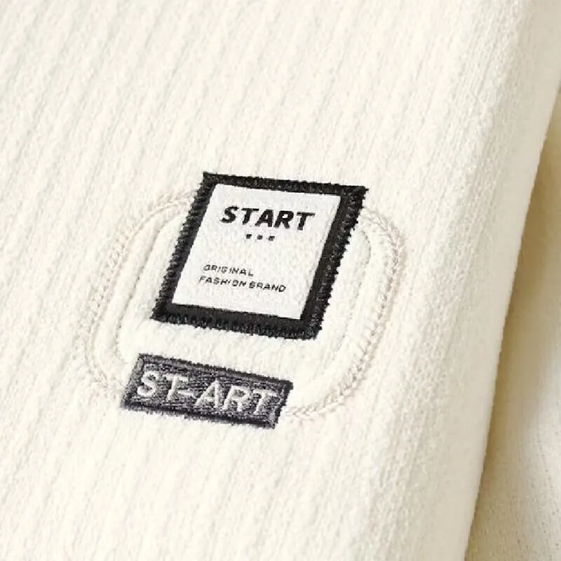 أنيق بلون جولة الرقبة سترة رجالي جديد الخريف الشتاء سميكة الدافئة تريكو قاعدة طبقة أعلى تريكو للذكور