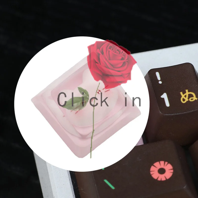 

Translucent Cute Cartoon Kt Cat Keycap Cross Axis Mechanical Keyboard Keycap Keyboard Decoration Keycap Keyboard Accessories