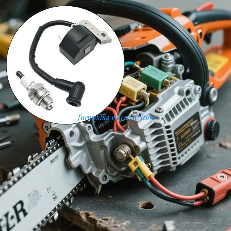 

Y5GD Universal Ignition Coil And Stop Set For FC55 FS38 FS45 Enhances Engine Efficiency