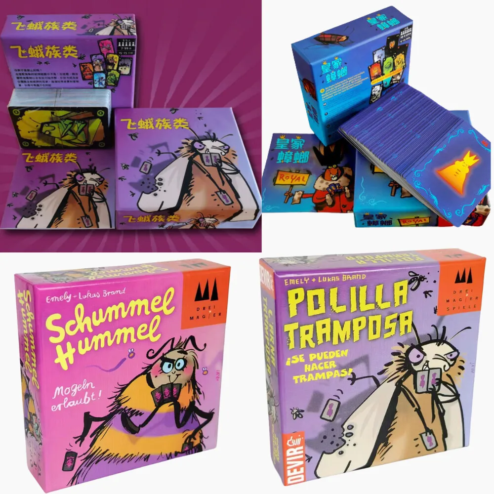 Mogel Motte Polilla Tramposa juego de cartas Deir-Juego de Polilla Cheate Devir - Juego Polilla Tramposa، Juego de mesa، 2015