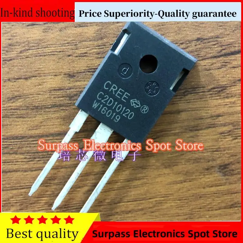 50PCS-100PCS  C2D10120   TO247 10A1200V  Price Superiority-Quality guarantee