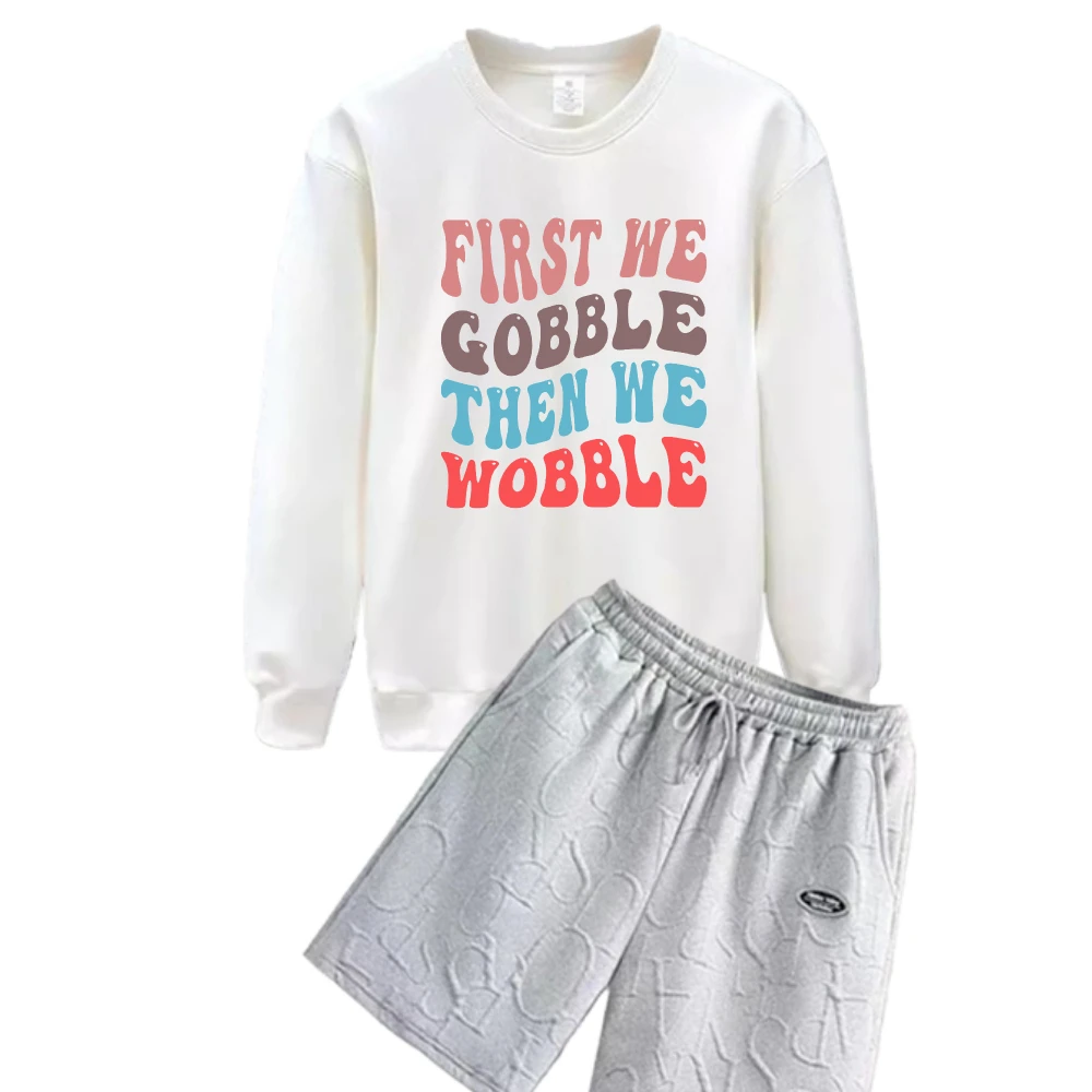 

2025 Men Long Sleeve Spring And Autumn Casual T-Shirt Multicolor English letter printing Gym Sets Comfortable Fit Breathable set