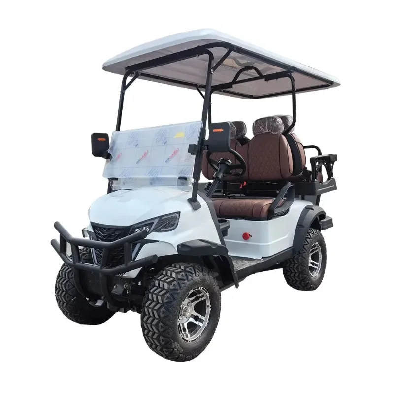 

Electric Golf Cart 48V Battery Buggy with CE Certification 30-50Km/h Speed 70-90km Range Chinese Made