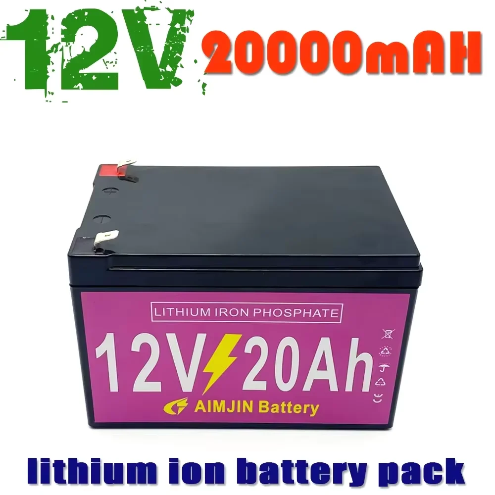 

12V 20AH 18650 built-in high current 20A rechargeable lithium battery pack for electric vehicle spray battery