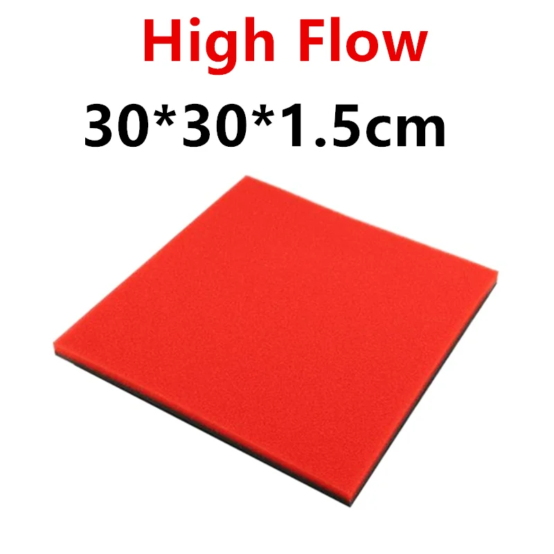 30*30*1,5 Freies Schneiden High Flow Luftfilter Schwamm Für Motorrad Roller Rasenmäher Einlass CVT Filter Element 50*50*1 Zubehör – Detail 2