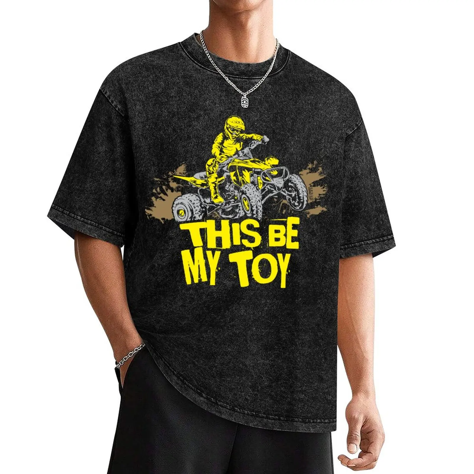 

ATV Quad This Be My Toy Racer T-Shirt customs design your own street wear shirts graphic tee anime mens champion t shirts