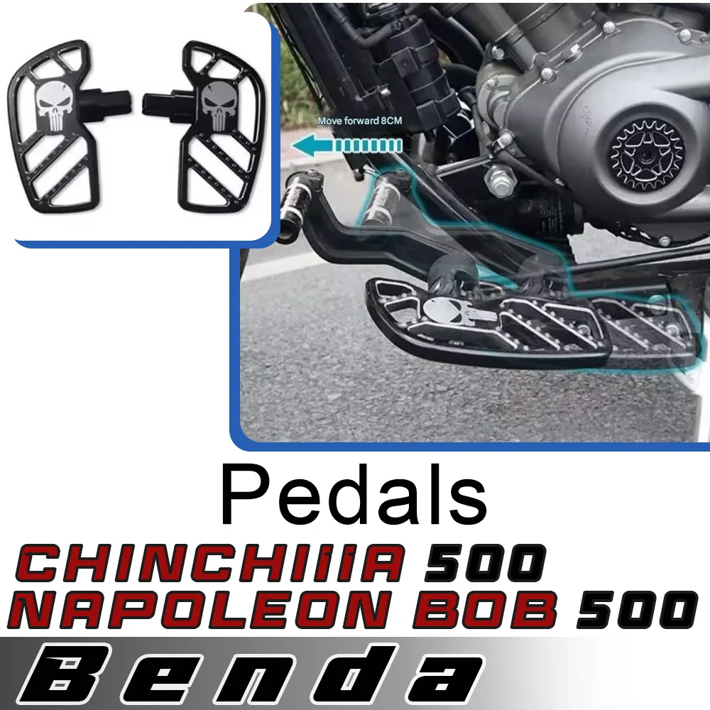 

Для BENDA Napoleonbob 500 ChinchiIIa 500 подставка для ног 8 см передняя подставка для ног удлинительный кронштейн для педали аксессуары для Nokia Napoleonbob