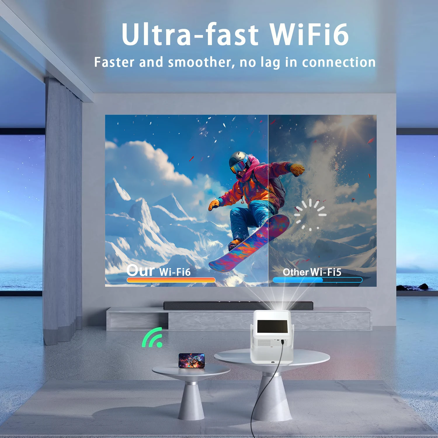 Projector: 8" Touch… - image