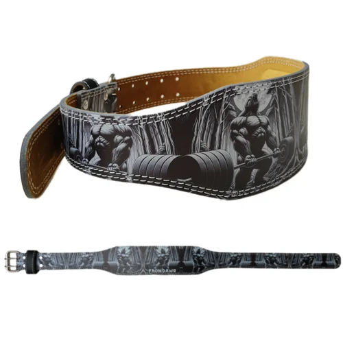 Imagen 2 del producto Cinturón de levantamiento de pesas para gimnasio, cinturón de levantamiento de pesas con soporte Lumbar acolchado para espalda para culturismo, levantamiento de pesas, entrenamiento en cuclillas