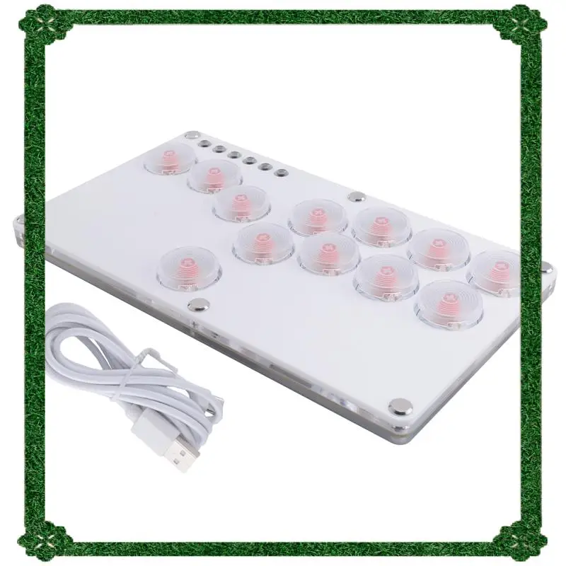 24시간 배달 PS4/PS3/스위치/PC 아케이드 히트박스 컨트롤러 파이트 스틱 C용 12키 조이스틱 아케이드 스틱 컨트롤러