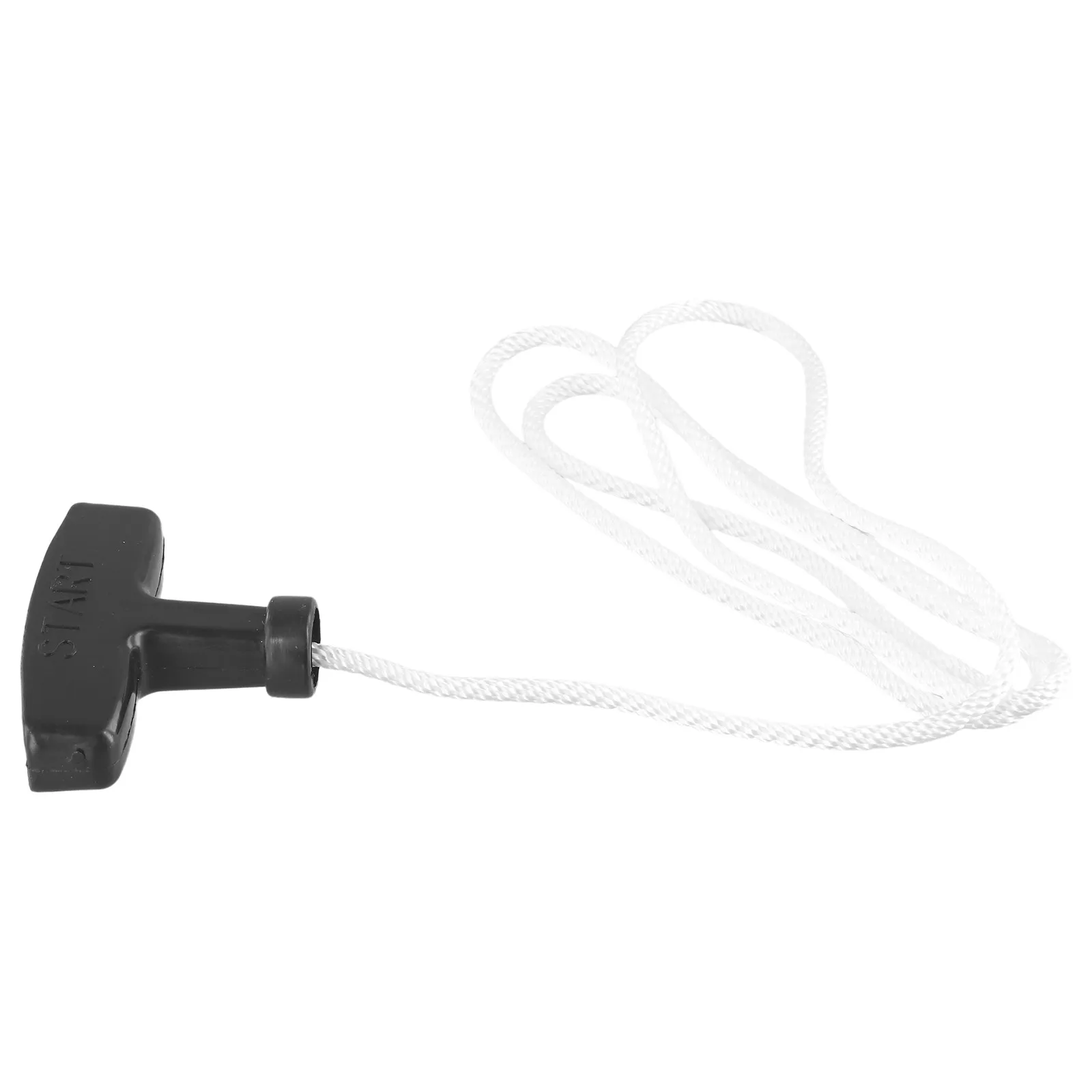 Petrol Lawnmowers replacement Plastic& Polyester White Rope Rope & Pull Handle Black Handle Universal High Quality practial