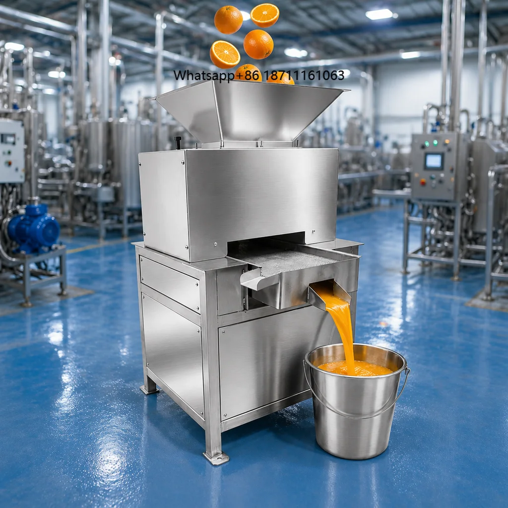 1000KG/H Automatic Orange Lemon Juicer/ Industrial Fruit Lemon Juice Making Machine/ Pineapple Lemon Juice Extractor Machine
