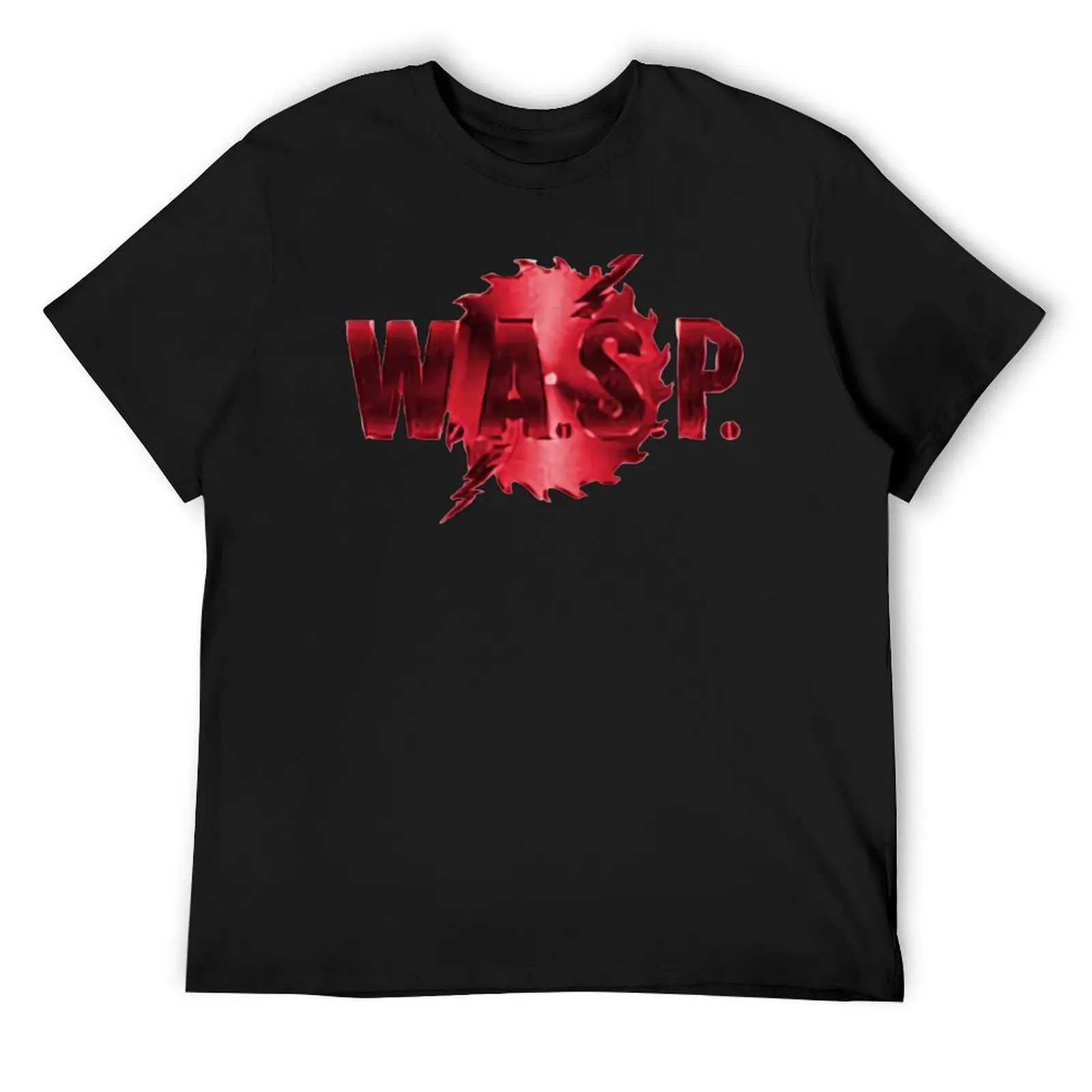 

wasp band logo T-Shirt heavyweights tees vintage graphic tee t shirt men 100℅ cotton