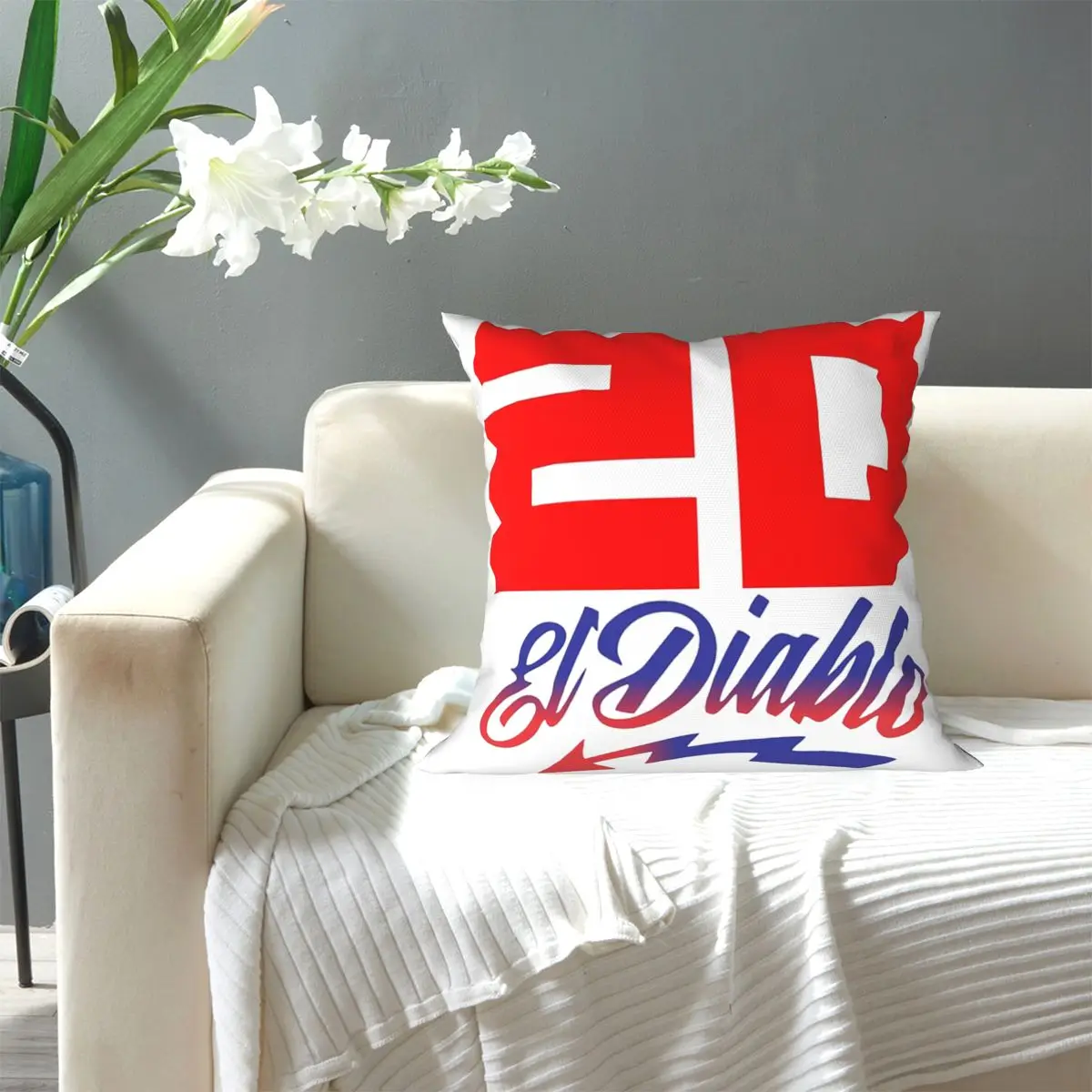 Fabio Quartararo 20 Square Pillowcase Pillow Cover Cushion Decor Comfort Throw Pillow for Home Bedroom